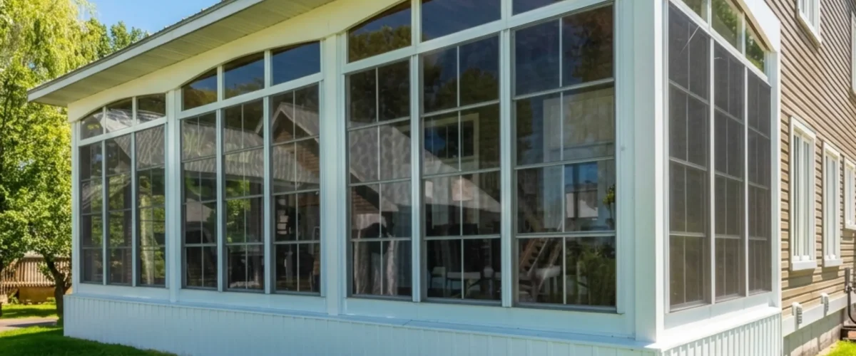 Create a more comfortable Manitoba deck with wall solutions designed to provide shade and protection from intense summer sun.